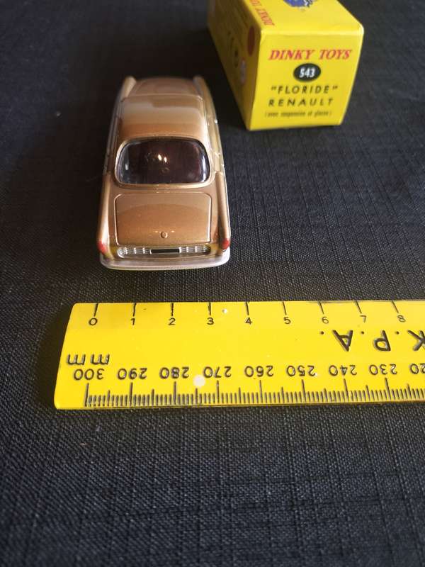 Vintage Dinky Toys NO543- Renault Floride Car -DeAgostini Reproduction- Good Condition