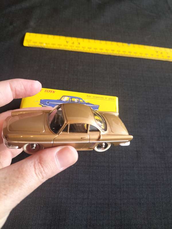 Vintage Dinky Toys NO543- Renault Floride Car -DeAgostini Reproduction- Good Condition