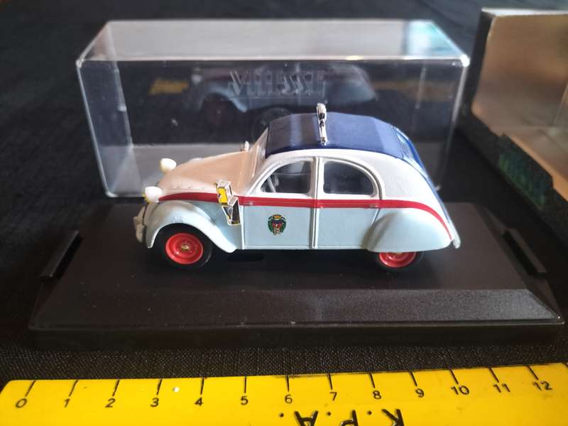 Vintage Vitesse NO531 -Scale 1/43 Citroen 2CU Cabriolet Taxi Parisien 1957- Good Condition