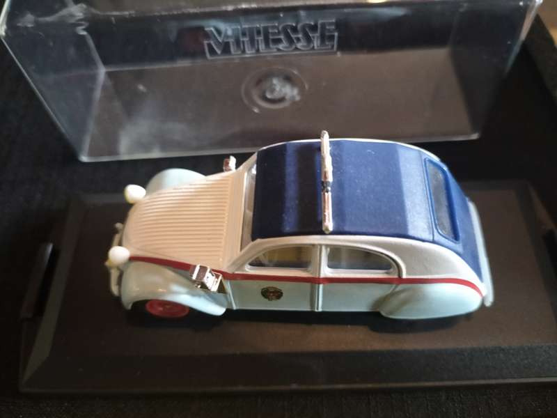 Vintage Vitesse NO531 -Scale 1/43 Citroen 2CU Cabriolet Taxi Parisien 1957- Good Condition