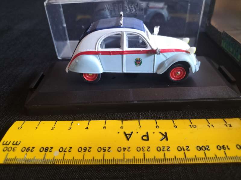 Vintage Vitesse NO531 -Scale 1/43 Citroen 2CU Cabriolet Taxi Parisien 1957- Good Condition