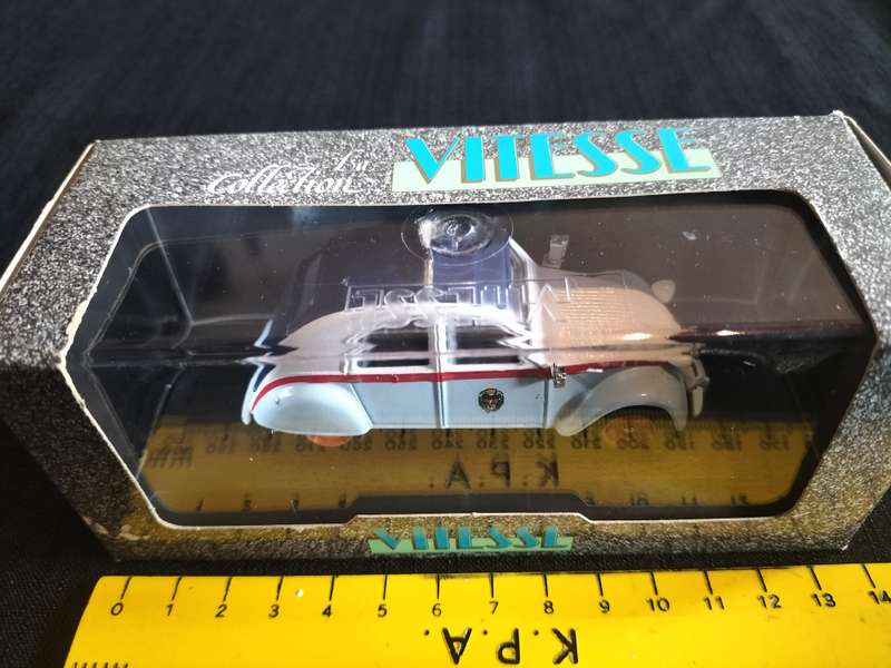 Vintage Vitesse NO531 -Scale 1/43 Citroen 2CU Cabriolet Taxi Parisien 1957- Good Condition