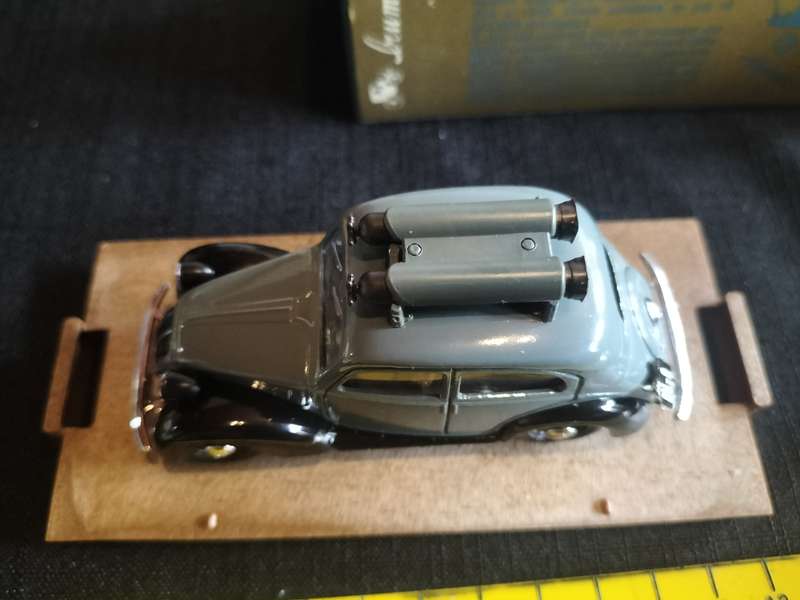 Vintage Brumm Fiat 508C Berlina 1100 R 32 - Scale 1/43 - 1937-1939 - Methane Version -Good Condition