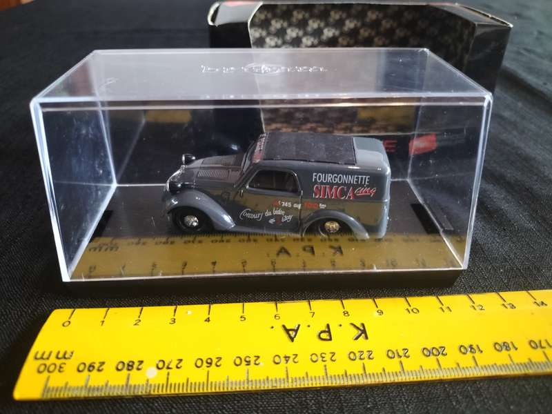 Vintage Brumm R244 Simca 5 Furgoncino - Salone dell'auto di Parigi 1936 -Good Condition
