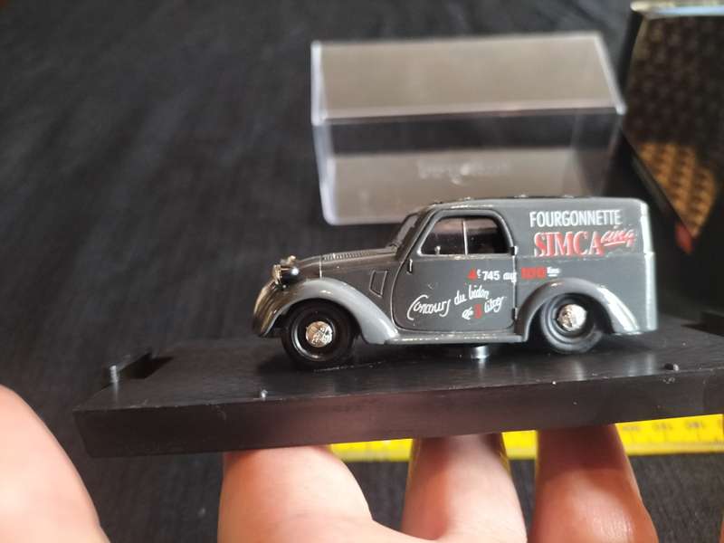 Vintage Brumm R244 Simca 5 Furgoncino - Salone dell'auto di Parigi 1936 -Good Condition