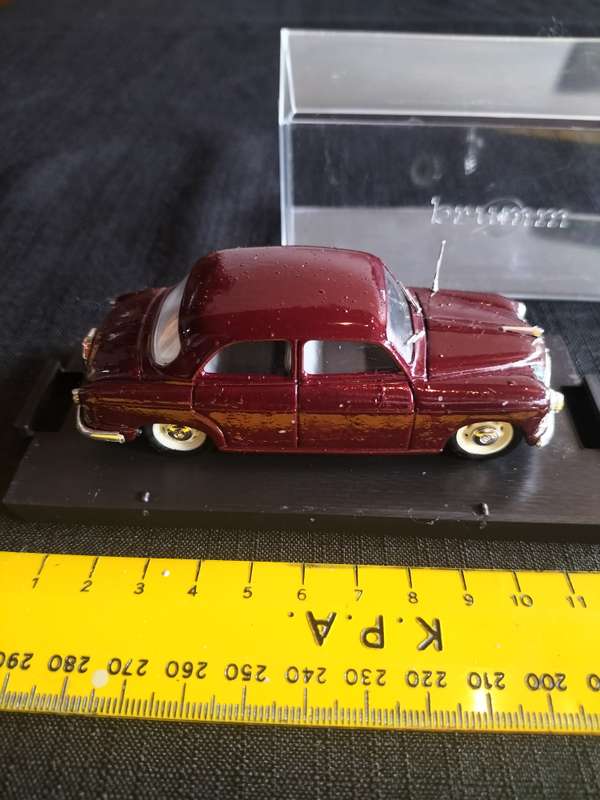 Vintage Brumm R307 Fiat 1400B Polizia Stradale 1956  -Scale 1/43- Good Condition
