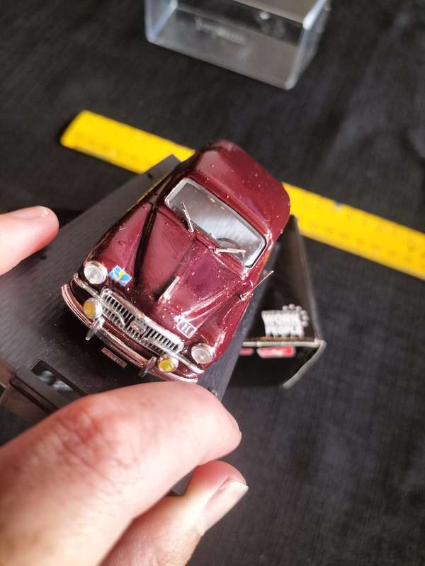 Vintage Brumm R307 Fiat 1400B Polizia Stradale 1956  -Scale 1/43- Good Condition