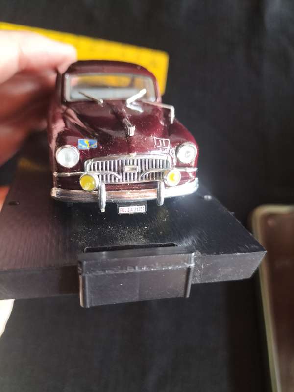 Vintage Brumm R307 Fiat 1400B Polizia Stradale 1956  -Scale 1/43- Good Condition