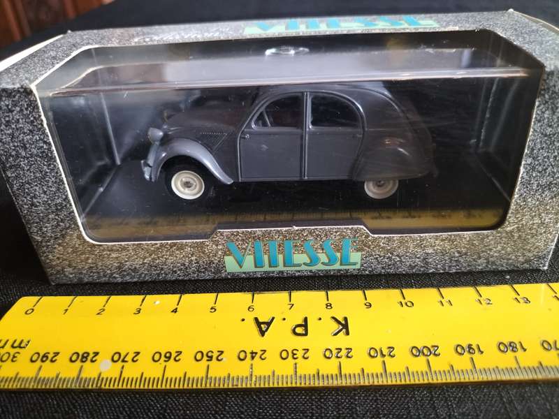 Vintage Vitesse 525.1 Citroen 2 CV 1:43 Scale 1955 - Made in Portugal