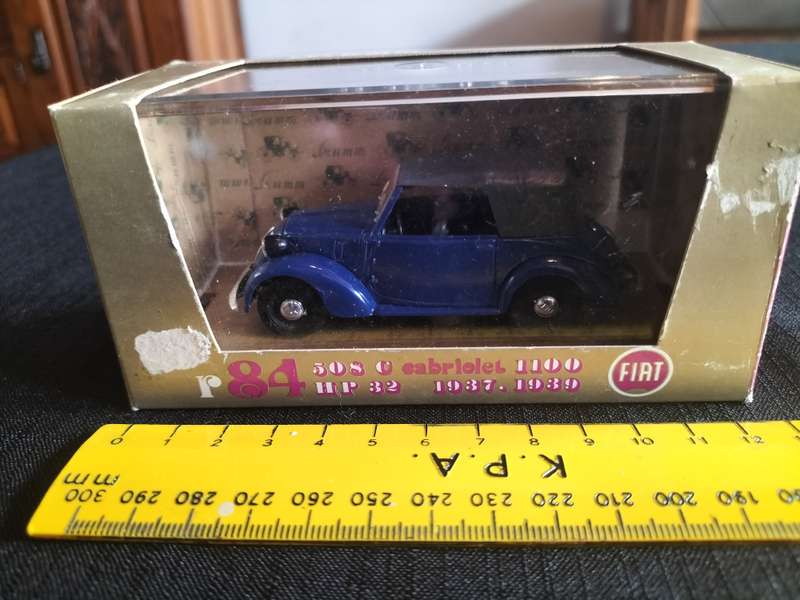 Vintage Brumm Serie Ora R84 Fiat 508C Cabriolet 1100 - HP32-   1937-1939 - Good Condition
