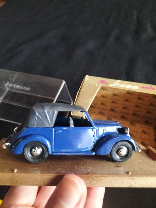 Vintage Brumm Serie Ora R84 Fiat 508C Cabriolet 1100 - HP32-   1937-1939 - Good Condition