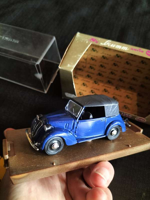 Vintage Brumm Serie Ora R84 Fiat 508C Cabriolet 1100 - HP32-   1937-1939 - Good Condition