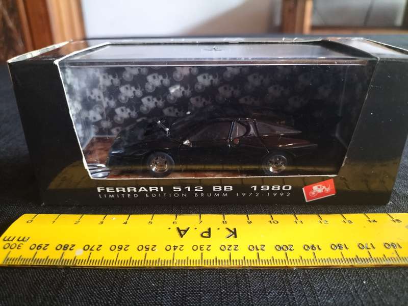 Vintage Brumm 92 Ferrari 512 BB - 1980 Limited Edition Brumm 1972-1992 - Good condition