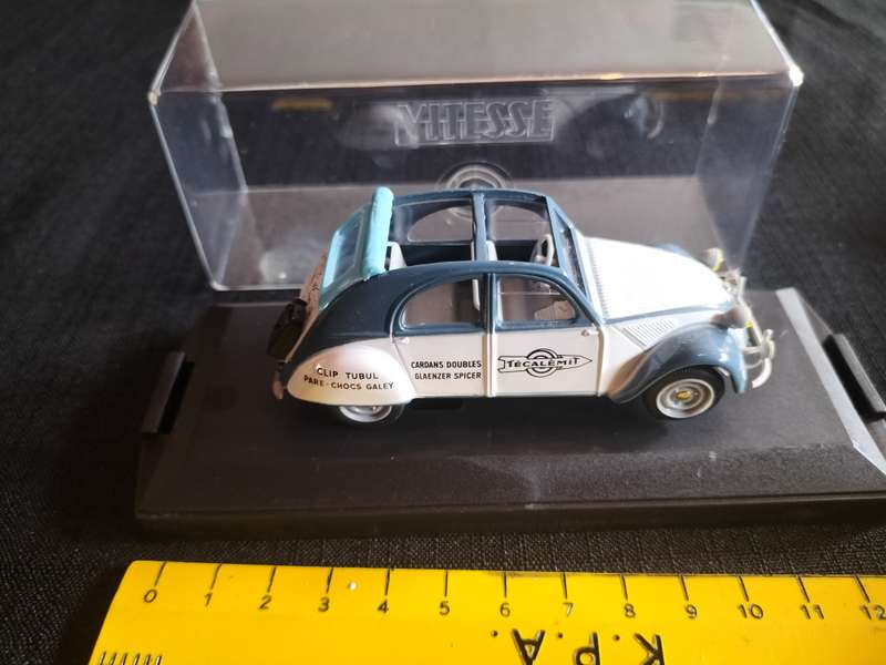 Vintage Vitesse 529 - Citroën 2 CV Tour Du Monde Seguela Boudot 1958 - Good Condition