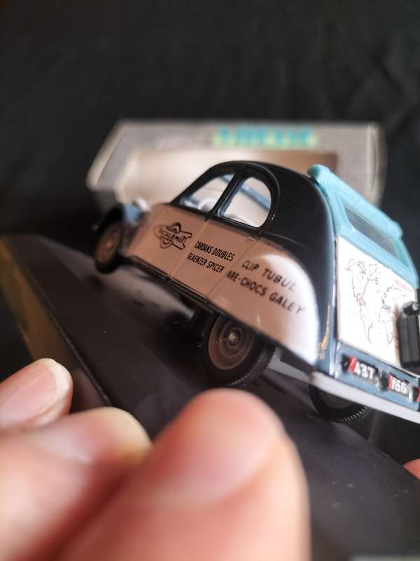 Vintage Vitesse 529 - Citroën 2 CV Tour Du Monde Seguela Boudot 1958 - Good Condition