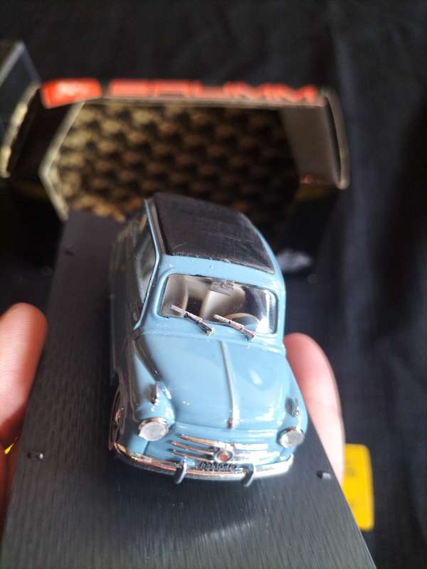 Vintage Brumm R249 Fiat 600 Trasformabile 1956 Chiusa - Scale 1:43 - Good Condition