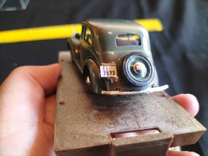 Vintage Brumm R34 1937-1939 Fiat Berlina - 508C -1100 - HP32 - Armed Forced Version - Good Condition