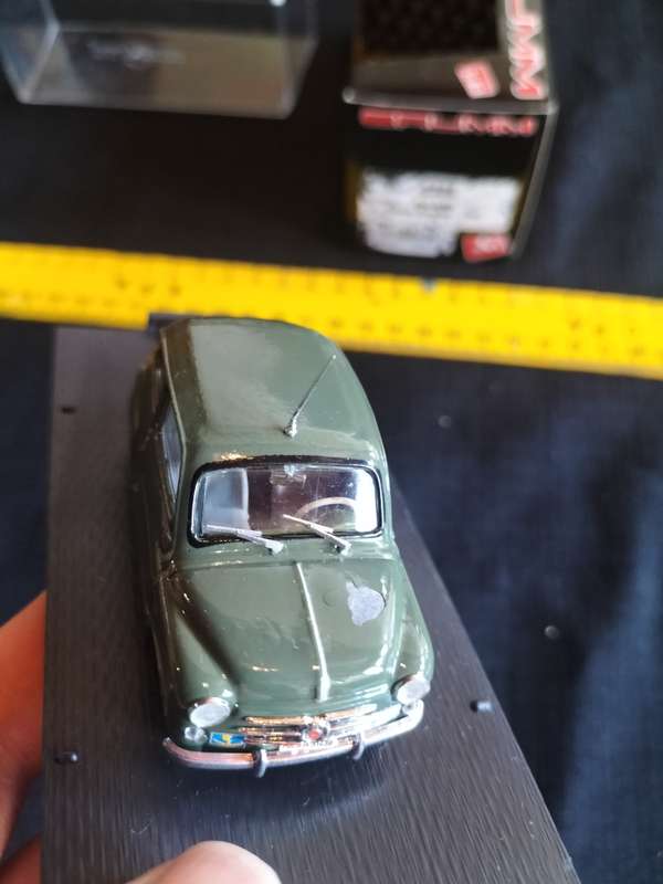 Brumm R308 Fiat 600D Polizia Stradale 1960 - Scale 1:43
