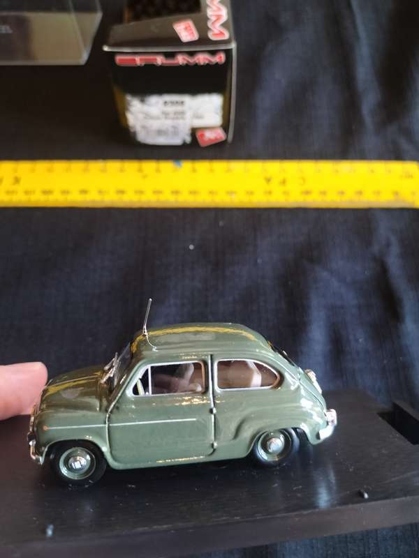 Brumm R308 Fiat 600D Polizia Stradale 1960 - Scale 1:43
