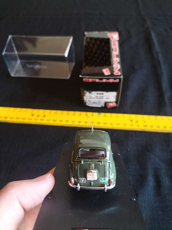 Brumm R308 Fiat 600D Polizia Stradale 1960 - Scale 1:43