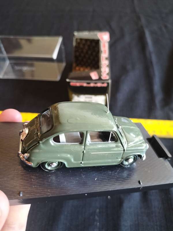 Brumm R308 Fiat 600D Polizia Stradale 1960 - Scale 1:43