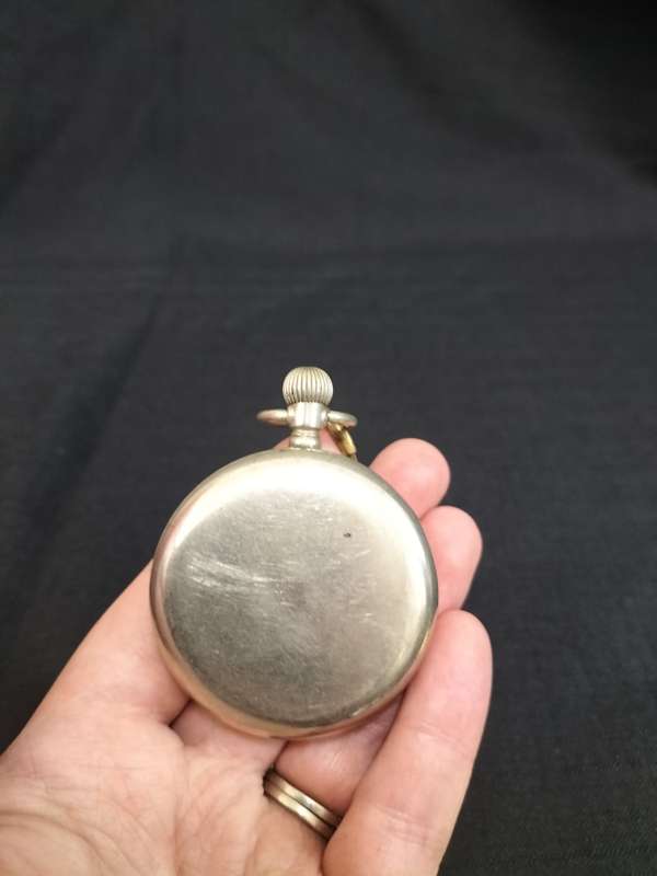 American Swiss Union Special Pocket Watch With Chain