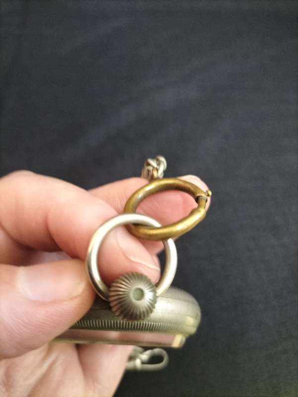 American Swiss Union Special Pocket Watch With Chain
