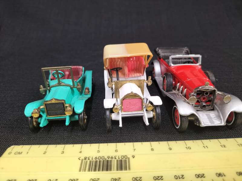 Collection of Three Vintage Matchbox Lesney Collectable Toy Cars -Models of Yesteryear. See Desp.