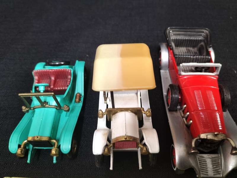 Collection of Three Vintage Matchbox Lesney Collectable Toy Cars -Models of Yesteryear. See Desp.