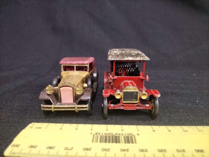Collection of  Two Vintage Matchbox Lesney Collectable Toy Cars  -Models of Yesteryear. See Desp.