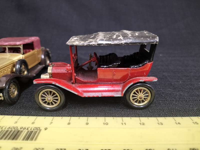 Collection of  Two Vintage Matchbox Lesney Collectable Toy Cars  -Models of Yesteryear. See Desp.