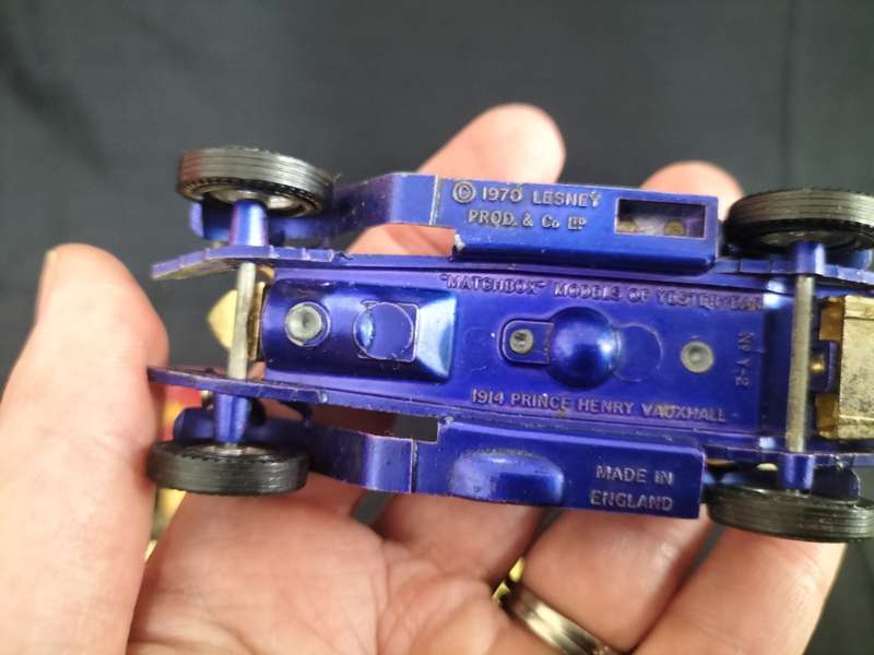 Collection of Three Vintage Matchbox Lesney Collectable Toy Cars -Models of Yesteryear. See Desp.