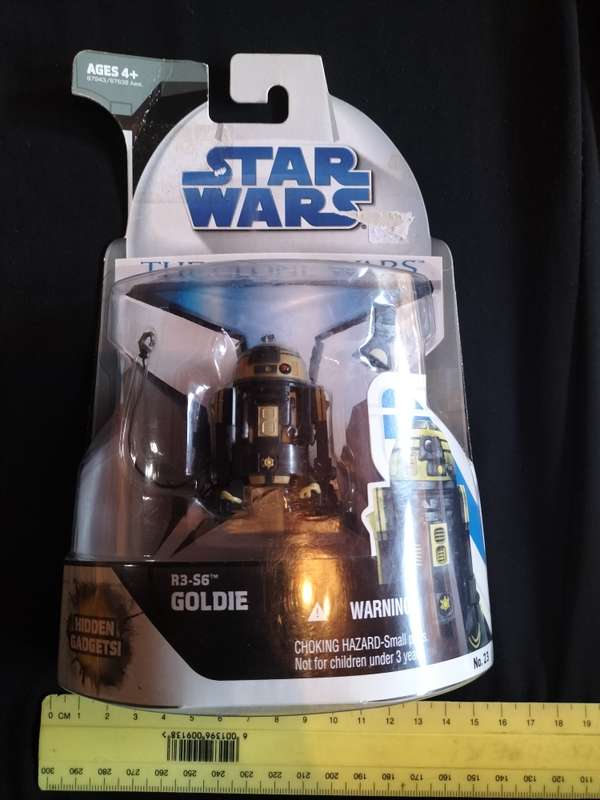 Star Wars - The Clone Wars Animated Action Figure NO23 R3 - S6 - Goldie