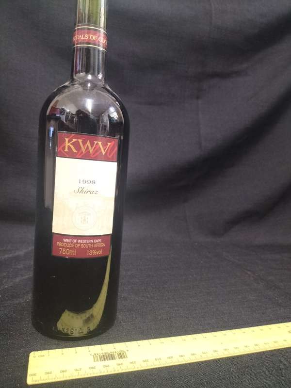 Vintage 1998 Vintage KWV Shiraz  - 750ml - Sealed