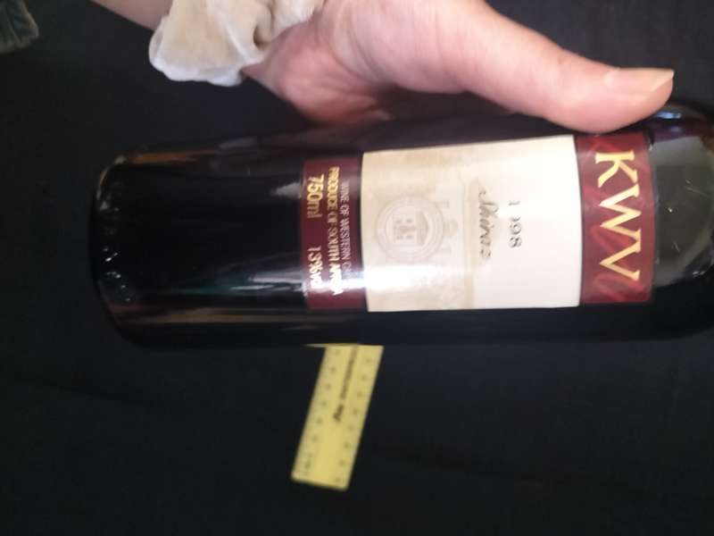 Vintage 1998 Vintage KWV Shiraz  - 750ml - Sealed