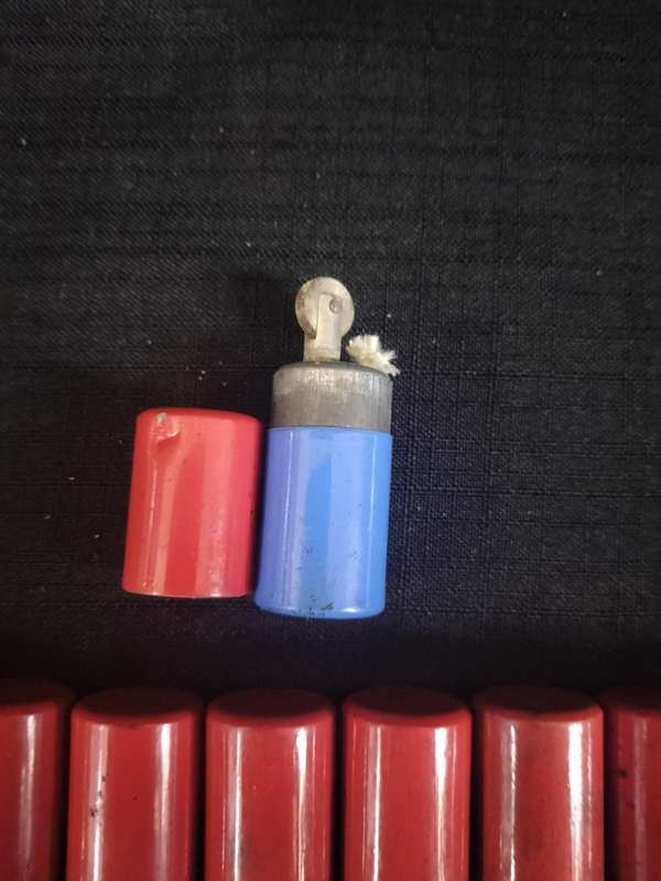 Collection of 10 Vintage Tube Lighters Made in Switzerland