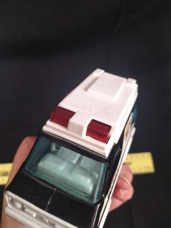 Rare Vintage Buddy L Corp 1970's Petrol Police Van - Made in Japan