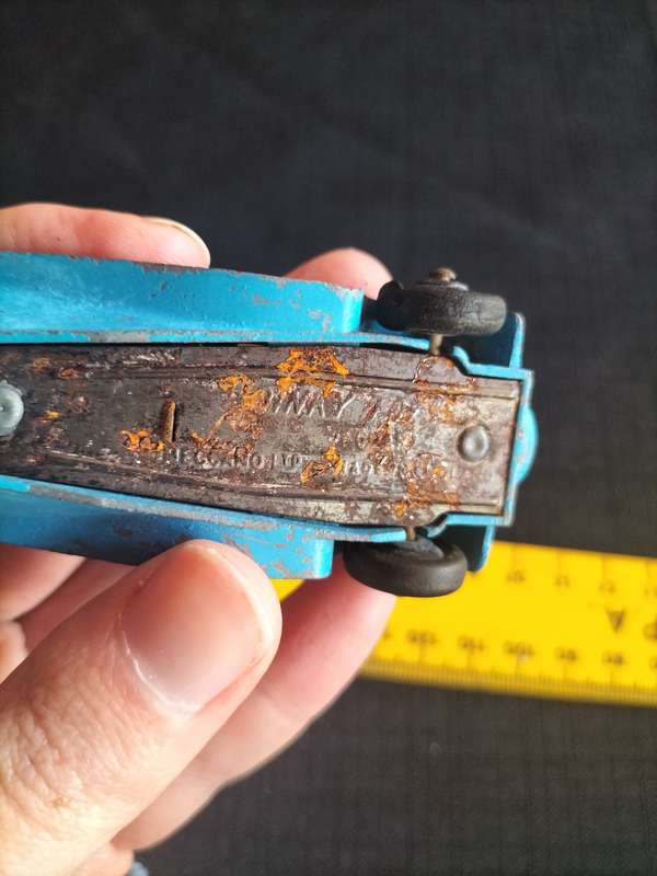 Very Rare Vintage Dinky Toys -NO38F- Jaguar Sport -Made in England-View Description