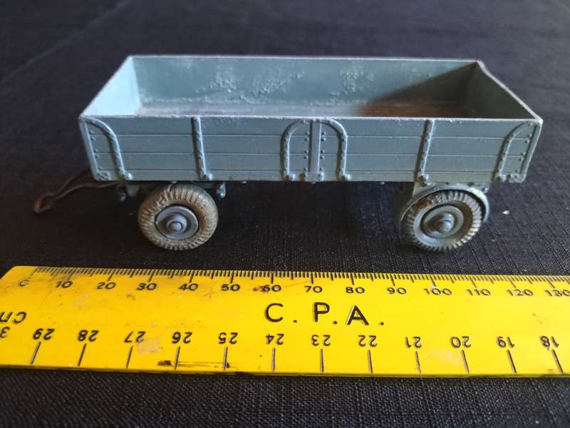 Very Rare Vintage Dinky Toys -NO428 Meccano LTD - Farm Tailer-Made in England