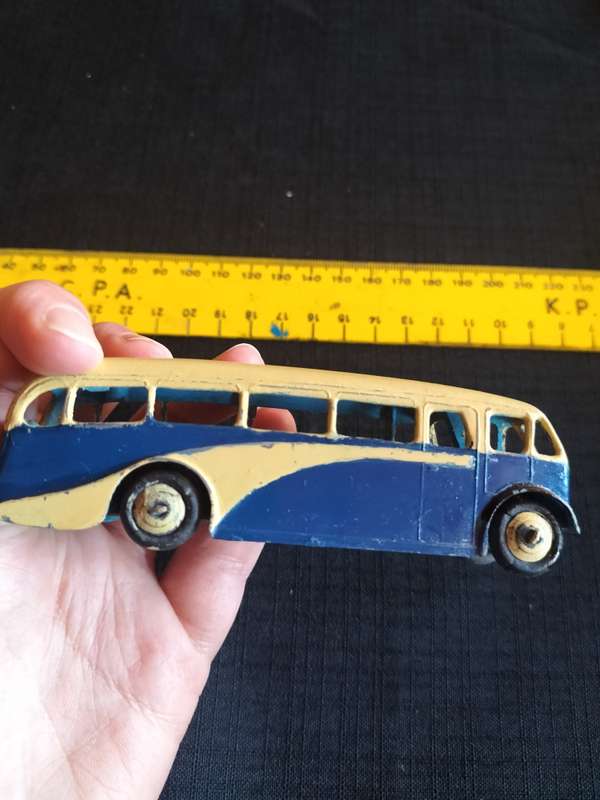 Very Rare Vintage Dinky Toys- No29E  Meccano LTD -Half Cab Coach Bus- Made in England
