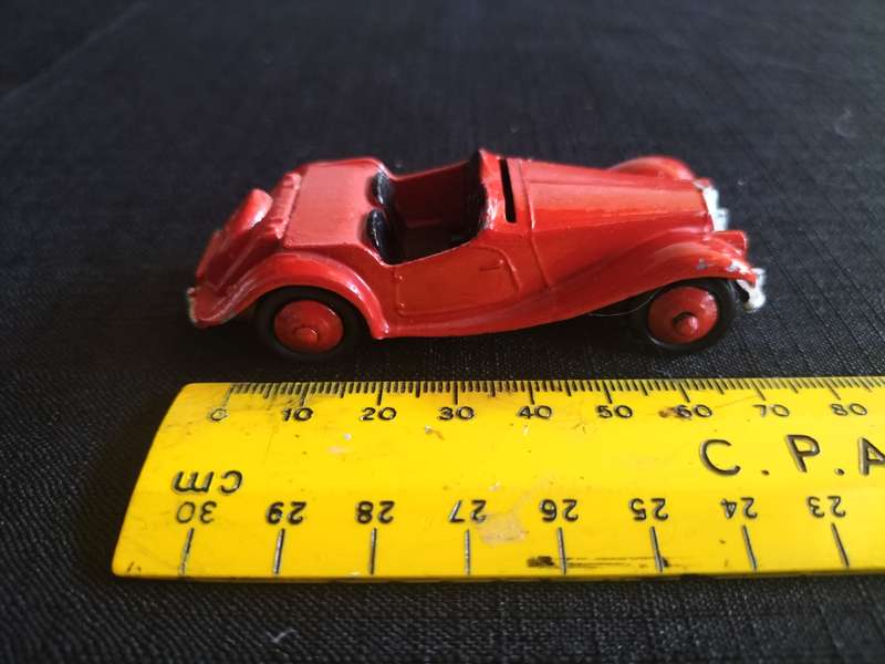 Very Rare Vintage Dinky Toys -NO129  M.G Midget Sport -Made in England