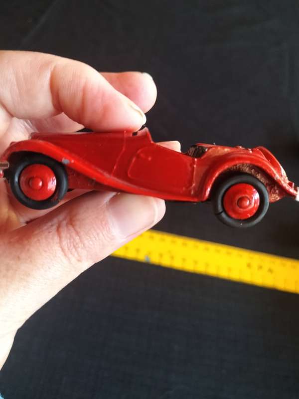 Very Rare Vintage Dinky Toys -NO129  M.G Midget Sport -Made in England
