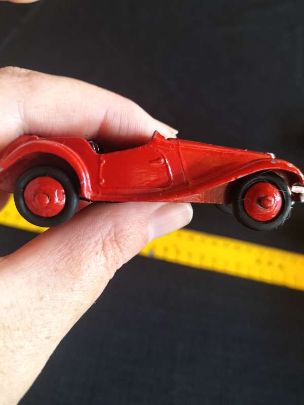 Very Rare Vintage Dinky Toys -NO129  M.G Midget Sport -Made in England