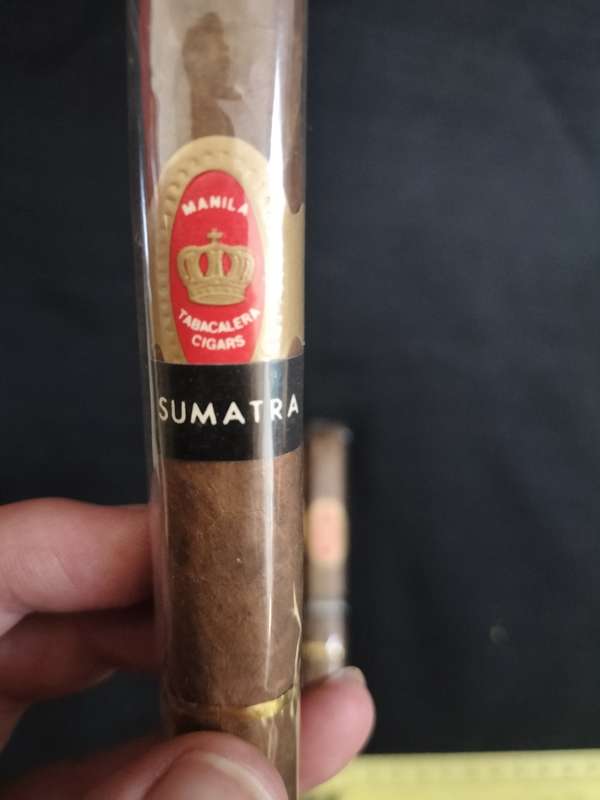Three Sumatra Manila Tabacalera Cigars - Sealed -Made in The Philippines - See Description
