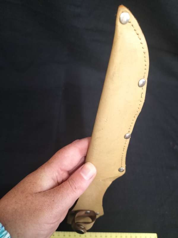 Tramontina Inox - Stainless Steel Hunting Knife with Sheath- Made in Brazil