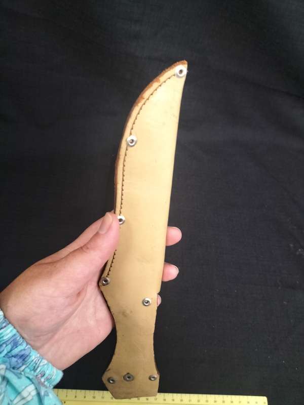 Tramontina Inox - Stainless Steel Hunting Knife with Sheath- Made in Brazil
