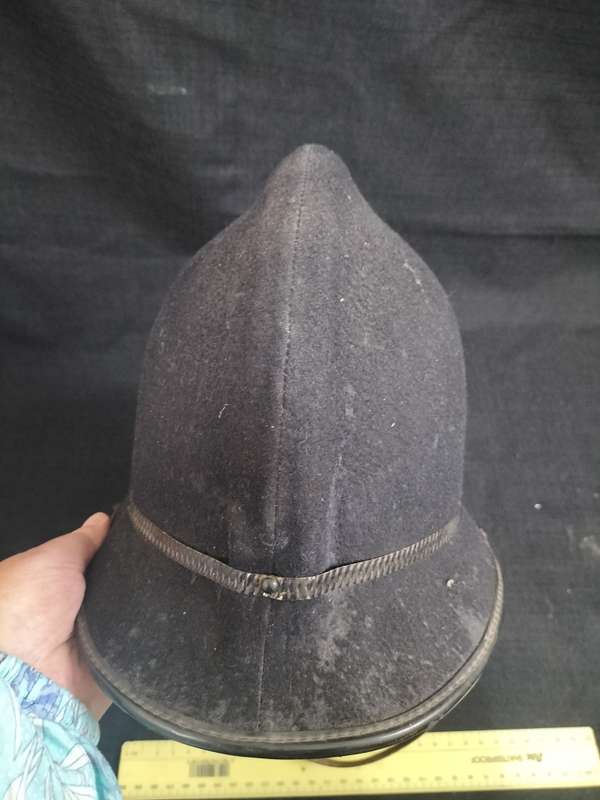 Vintage British Kent Constabulary Police Helmut - Good Condition