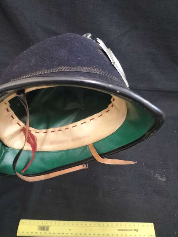 Vintage British Kent Constabulary Police Helmut - Good Condition