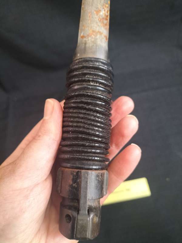 Vintage Bayonet with a Plastic Sheath - Good Condition - See Description