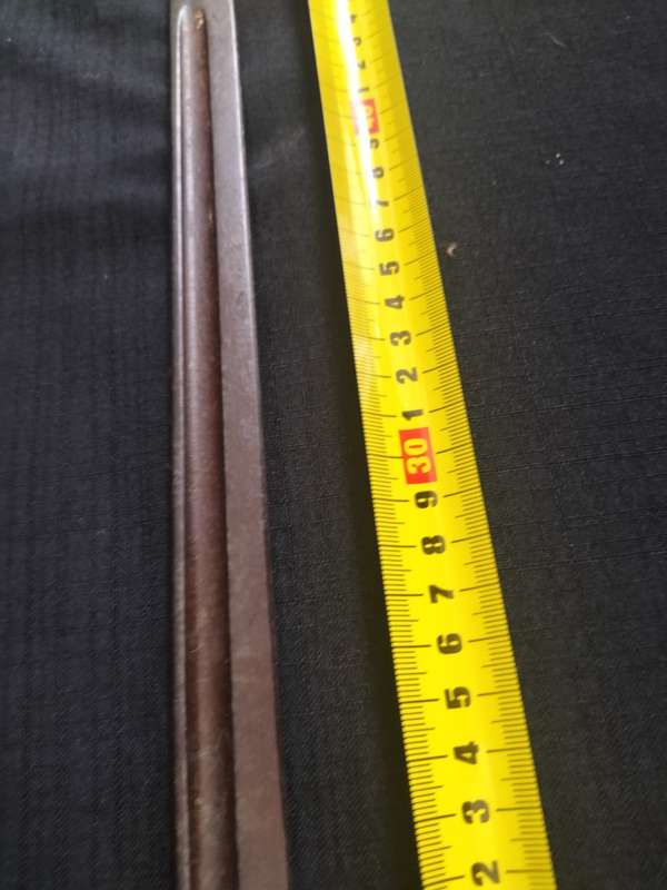 Vintage WWI, WWII M 1907 British Sanderson Co Bayonet Without Scabbard - View Description